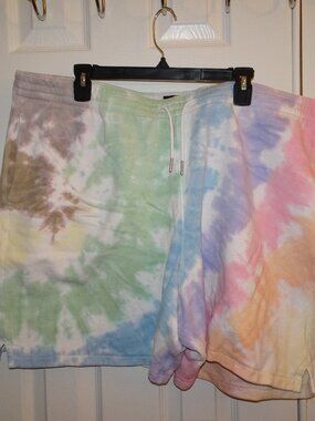 Abercrombie & Fitch Tie-Dye Pride Collection Sweat Shorts